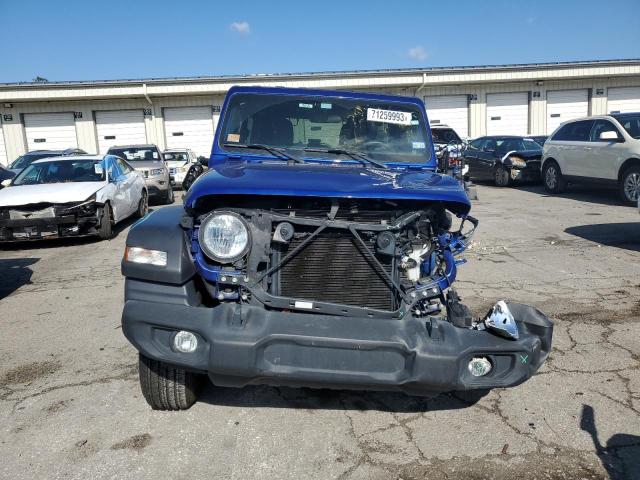 1C4HJXDN7LW330461 - 2020 JEEP WRANGLER U SPORT BLUE photo 5