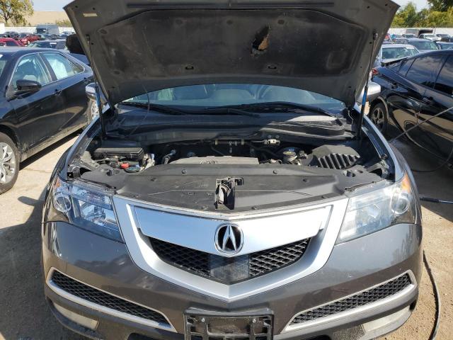 2HNYD2H84CH550132 - 2012 ACURA MDX ADVANCE SILVER photo 12