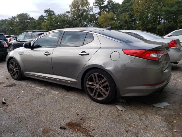 5XXGR4A69DG235645 - 2013 KIA OPTIMA SX GRAY photo 2