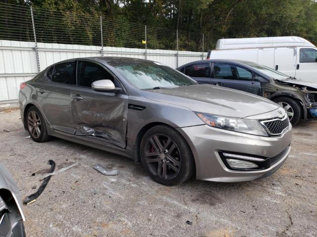 5XXGR4A69DG235645 - 2013 KIA OPTIMA SX GRAY photo 4