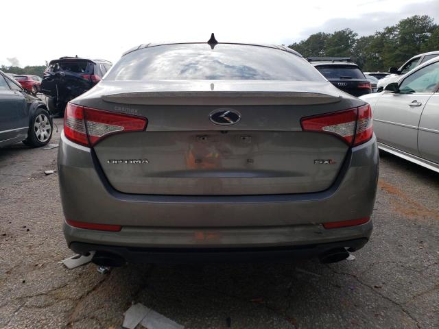 5XXGR4A69DG235645 - 2013 KIA OPTIMA SX GRAY photo 6