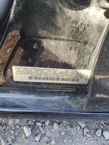 3VWEG71K57M055171 - 2007 VOLKSWAGEN JETTA WOLFSBURG 黑色 照片 12