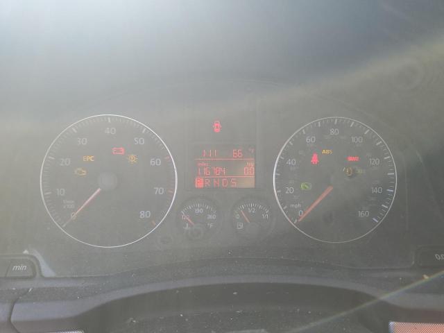 3VWEG71K57M055171 - 2007 VOLKSWAGEN JETTA WOLFSBURG 黑色 照片 9