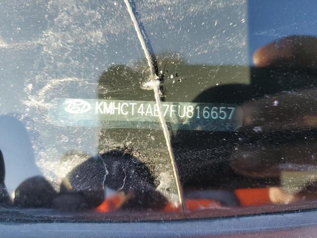 KMHCT4AE7FU816657 - 2015 HYUNDAI ACCENT GLS 灰色 照片 13