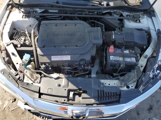 1HGCR3F85HA021791 - 2017 HONDA ACCORD EXL WHITE photo 11