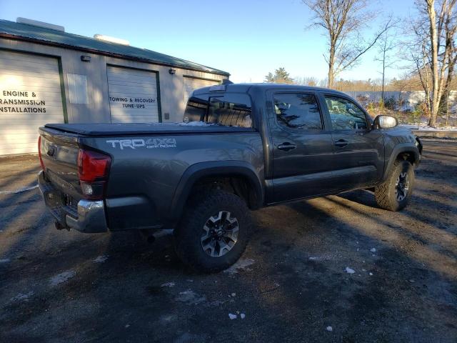 3TMCZ5ANXKM197382 - 2019 TOYOTA TACOMA DOUBLE CAB 灰色 照片 3