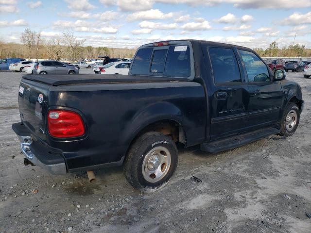 1FTRW07L61KB86865 - 2001 FORD F-150 SUPERCREW BLACK photo 3