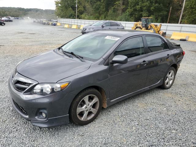 5YFBU4EE6DP133074 - 2013 TOYOTA COROLLA BASE GRAY photo 1