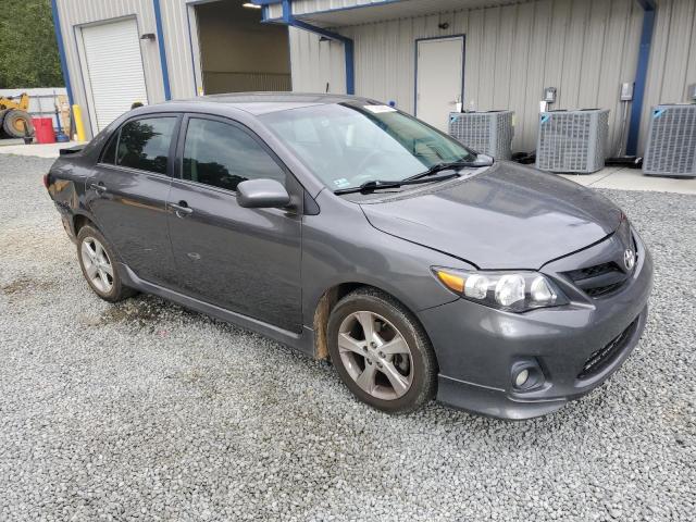 5YFBU4EE6DP133074 - 2013 TOYOTA COROLLA BASE GRAY photo 4