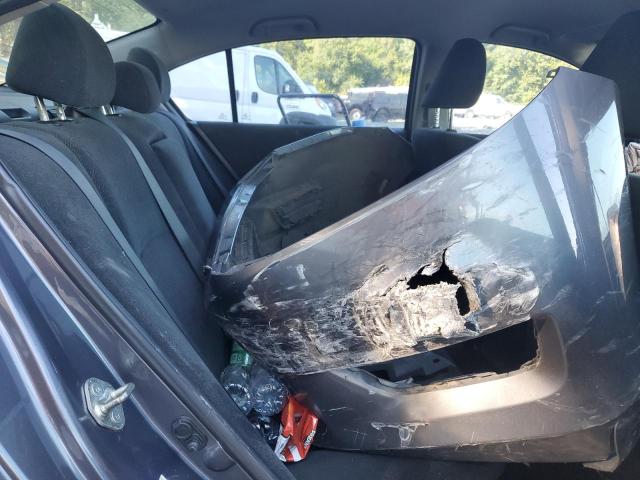 1HGCR2F32DA052814 - 2013 HONDA ACCORD LX GRAY photo 10
