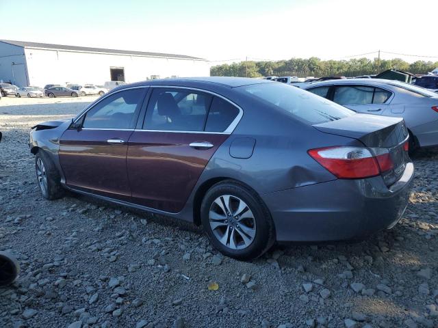 1HGCR2F32DA052814 - 2013 HONDA ACCORD LX GRAY photo 2