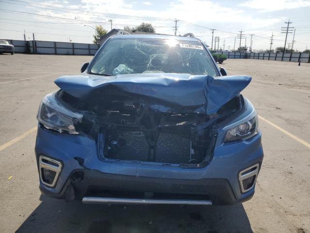 JF2SKAXC2LH433657 - 2020 SUBARU FORESTER TOURING BLUE photo 5