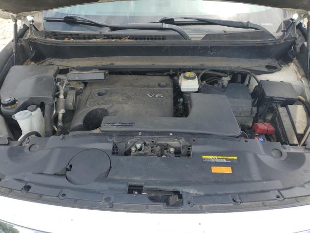 5N1AL0MN3FC535196 - 2015 INFINITI QX60 WHITE photo 12