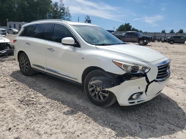 5N1AL0MN3FC535196 - 2015 INFINITI QX60 WHITE photo 4