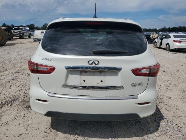 5N1AL0MN3FC535196 - 2015 INFINITI QX60 WHITE photo 6