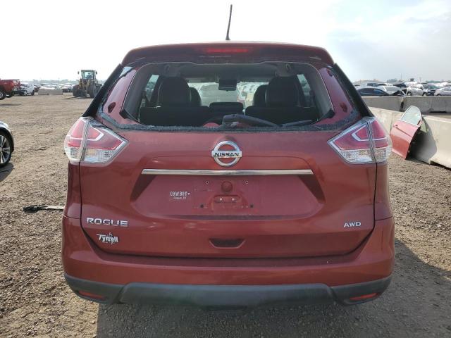 KNMAT2MV0GP685938 - 2016 NISSAN ROGUE S 红色 照片 6