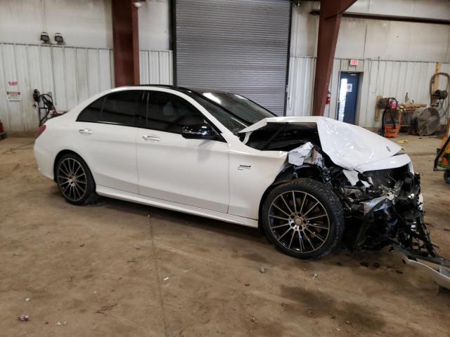 55SWF6EB8GU170624 - 2016 MERCEDES-BENZ C 450 4MATIC AMG WHITE photo 4