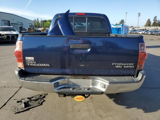 5TEJU62N75Z078139 - 2005 TOYOTA TACOMA DOUBLE CAB PRERUNNER BLUE photo 6
