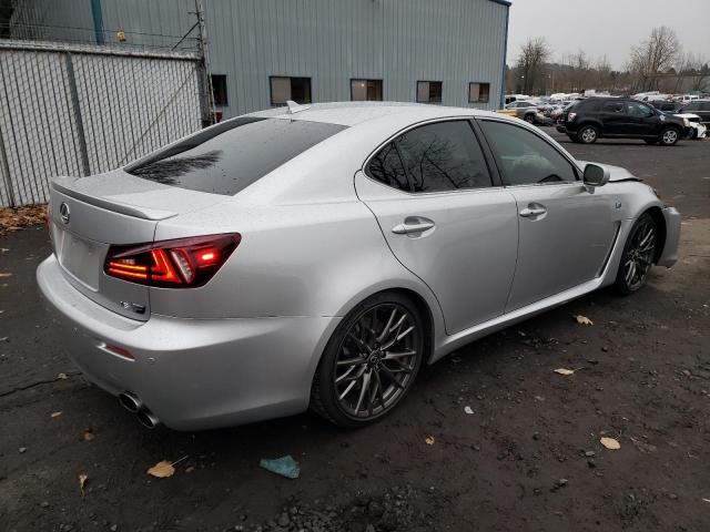 JTHBP5C24B5008539 - 2011 LEXUS IS F SILVER photo 3