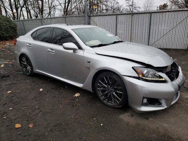 JTHBP5C24B5008539 - 2011 LEXUS IS F SILVER photo 4