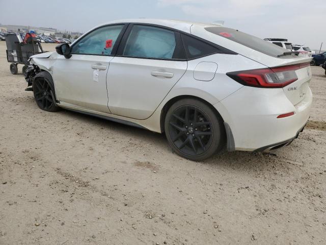 19XFL1H80NE401869 - 2022 HONDA CIVIC SPORT TOURING WHITE photo 2