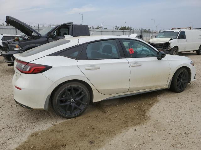 19XFL1H80NE401869 - 2022 HONDA CIVIC SPORT TOURING WHITE photo 3