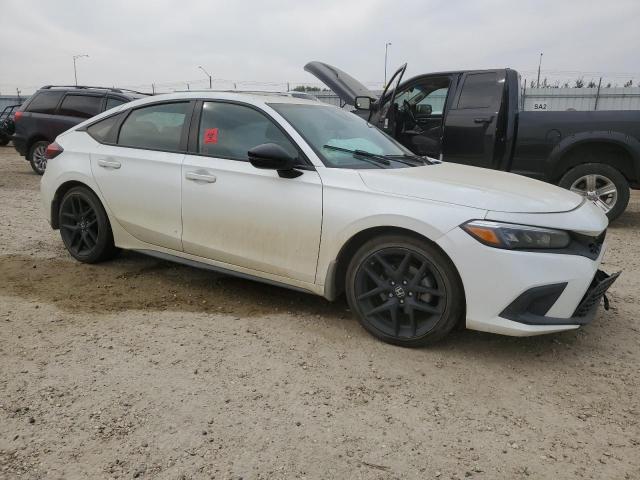 19XFL1H80NE401869 - 2022 HONDA CIVIC SPORT TOURING WHITE photo 4