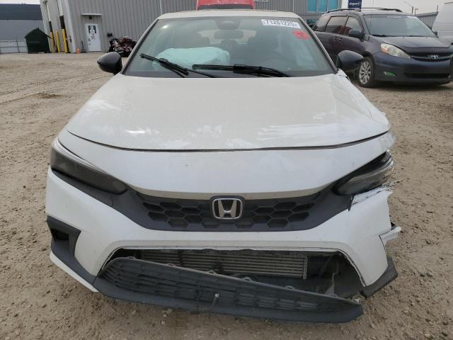 19XFL1H80NE401869 - 2022 HONDA CIVIC SPORT TOURING WHITE photo 5