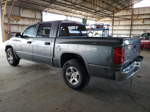 1D7HE48K56S641262 - 2006 DODGE DAKOTA QUAD SLT ნაცრისფერი ფოტო 2