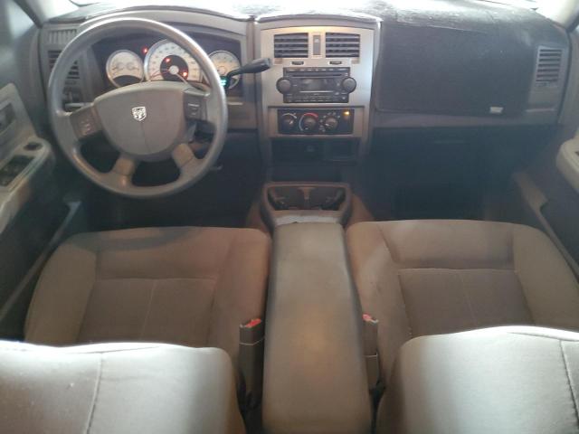 1D7HE48K56S641262 - 2006 DODGE DAKOTA QUAD SLT ნაცრისფერი ფოტო 8