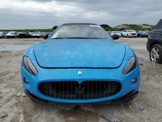 ZAM45KLA0B0058532 - 2011 MASERATI GRANTURISM S BLUE photo 5