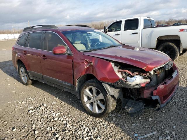 4S4BRCBC6D3206267 - 2013 SUBARU OUTBACK 2.5I PREMIUM MAROON photo 4