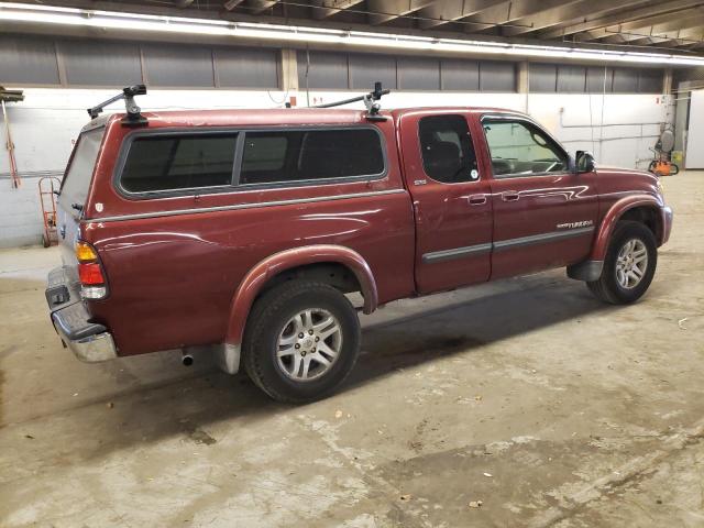 5TBRT34183S419212 - 2003 TOYOTA TUNDRA ACCESS CAB SR5 BURGUNDY photo 3