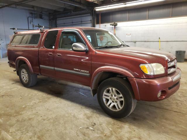 5TBRT34183S419212 - 2003 TOYOTA TUNDRA ACCESS CAB SR5 BURGUNDY photo 4