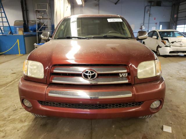 5TBRT34183S419212 - 2003 TOYOTA TUNDRA ACCESS CAB SR5 BURGUNDY photo 5
