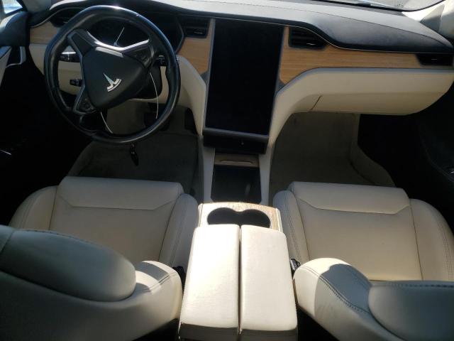 5YJSA1E21JF258424 - 2018 TESLA MODEL S BLUE photo 8