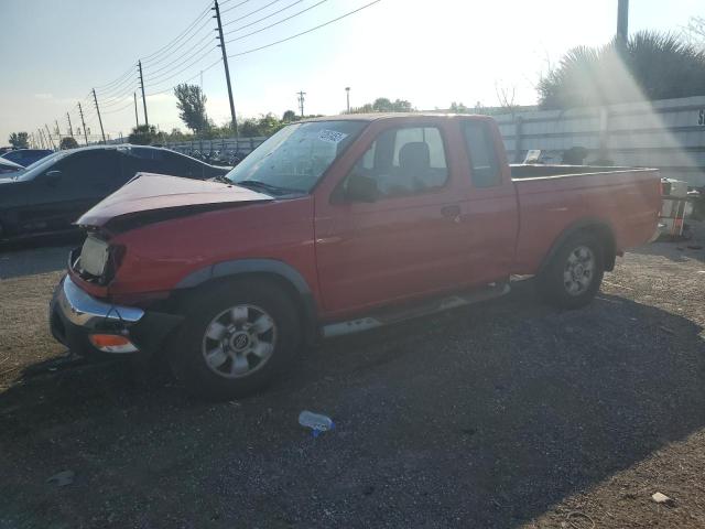 1N6DD26S4YC351706 - 2000 NISSAN FRONTIER KING CAB XE RED photo 1