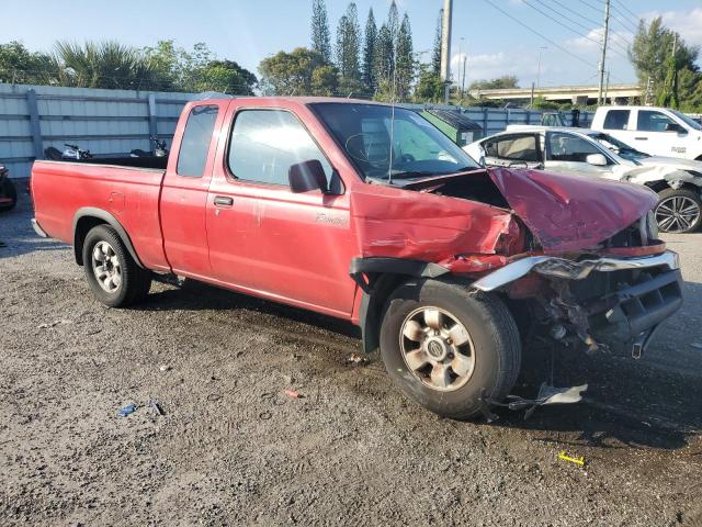 1N6DD26S4YC351706 - 2000 NISSAN FRONTIER KING CAB XE RED photo 4