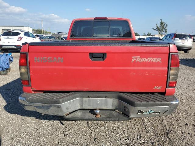 1N6DD26S4YC351706 - 2000 NISSAN FRONTIER KING CAB XE RED photo 6