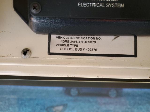 4DRBUAFN47B409876 - 2007 IC CORPORATION 3000 YELLOW photo 13