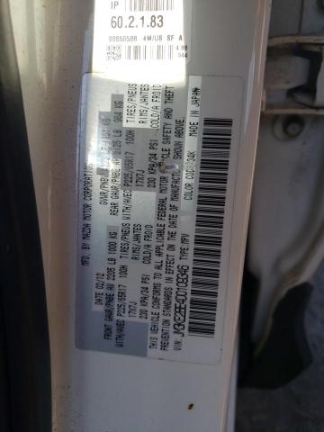 JM3KE2BE4D0109346 - 2013 MAZDA CX-5 SPORT WHITE photo 12