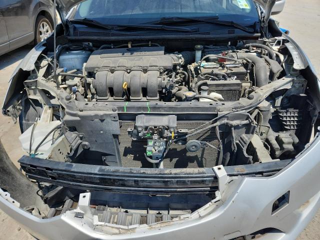 3N1AB7AP8JY307056 - 2018 NISSAN SENTRA S SILVER photo 11