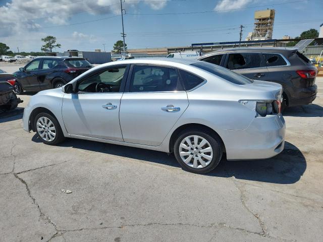 3N1AB7AP8JY307056 - 2018 NISSAN SENTRA S SILVER photo 2