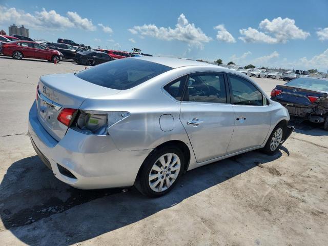 3N1AB7AP8JY307056 - 2018 NISSAN SENTRA S SILVER photo 3