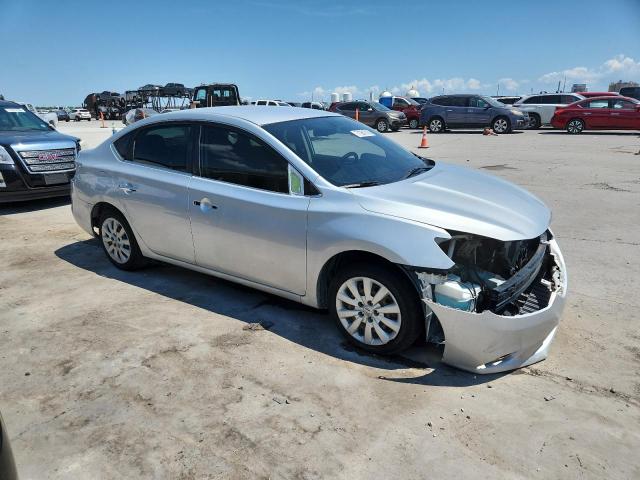 3N1AB7AP8JY307056 - 2018 NISSAN SENTRA S SILVER photo 4