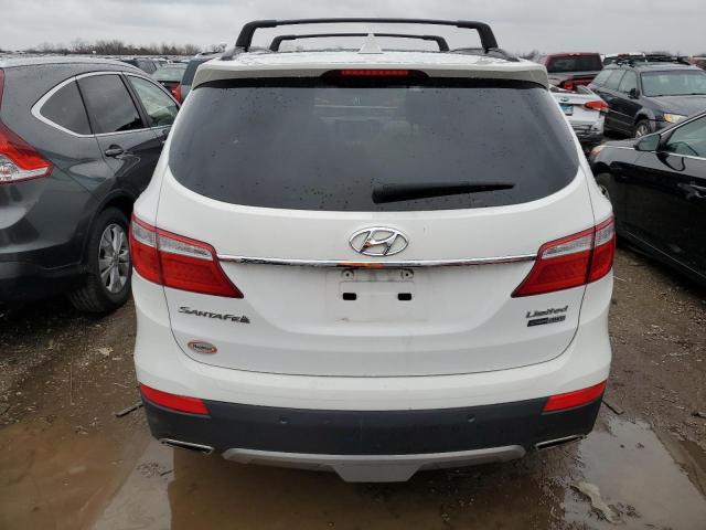 KM8SRDHF2FU100869 - 2015 HYUNDAI SANTA FE GLS WHITE photo 6