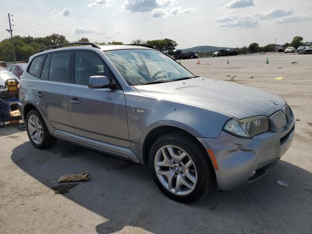 WBXPC93438WJ17057 - 2008 BMW X3 3.0SI GRAY photo 4