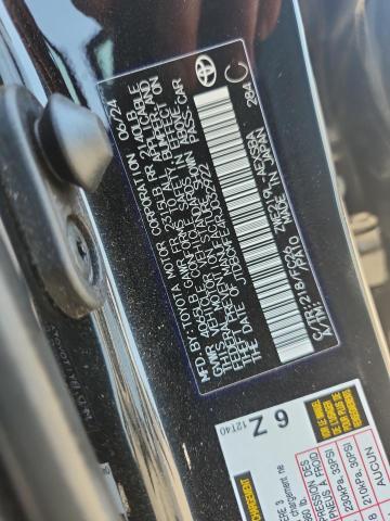 JTDBCMFE4RJ032922 - 2024 TOYOTA COROLLA LE BLACK photo 12