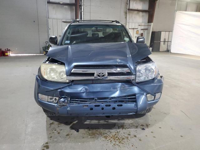 JTEBU14R150061694 - 2005 TOYOTA 4RUNNER SR5 BLUE photo 5