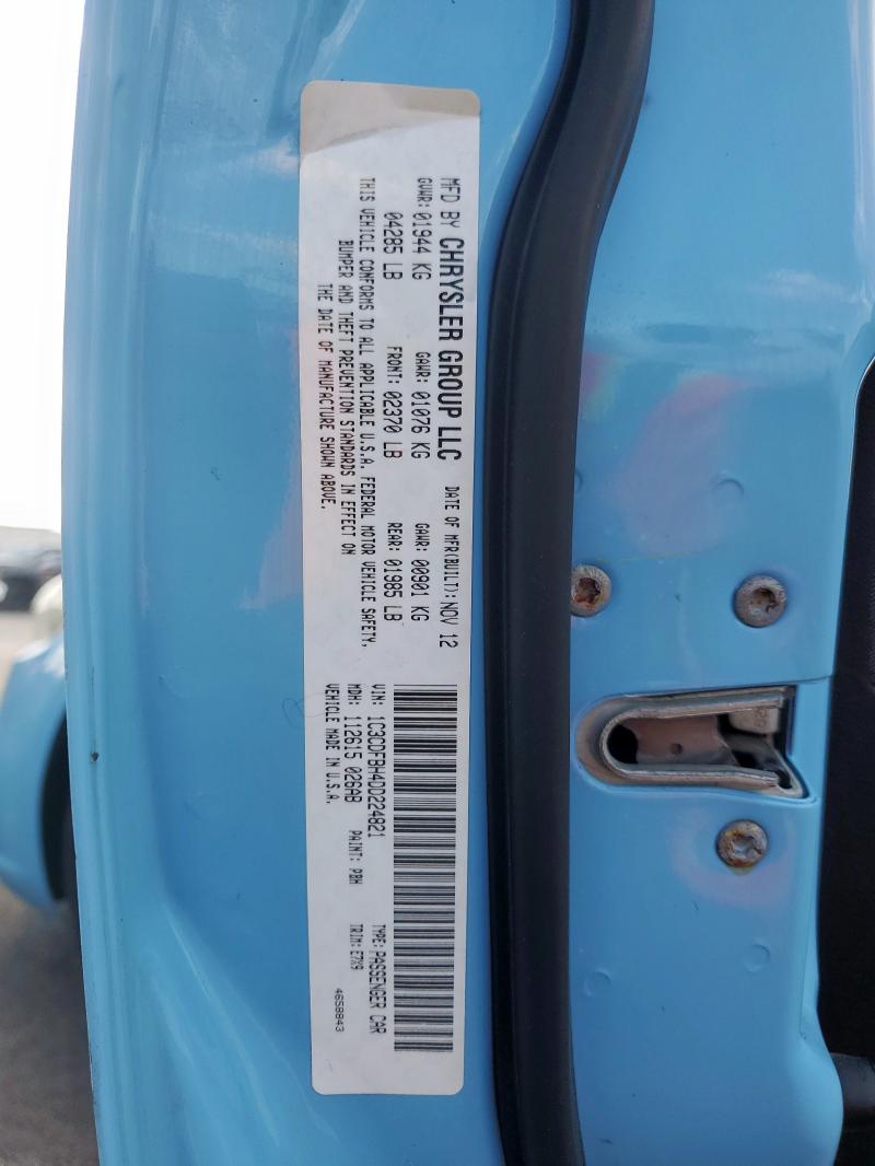 1C3CDFBH4DD224821 - 2013 DODGE DART SXT Mavi foto 12